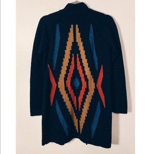 Pendleton Merino Wool Aztec Cardigan